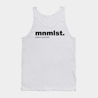 minimalist Tank Top